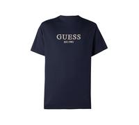 GUESS Camiseta ecru / navy S ecru / navy