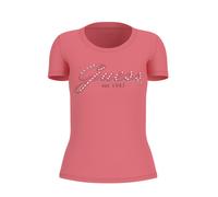 Guess.. Camiseta Embro Script Rosa W5YI46 J1314-A60R S