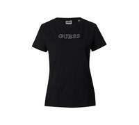 GUESS Camiseta funcional 'Briana' negro / plata L negro / plata