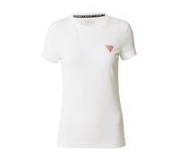 GUESS Camiseta gris claro / rojo fuego / blanco XS gris claro / rojo fuego / blanco