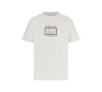 GUESS Camiseta 'JAPAN SMALL LANDSCAPE' beige claro / oliva / blanco XL EUR
