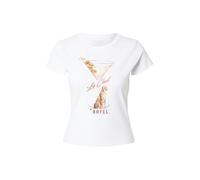 GUESS Camiseta 'LEOPARDTINI' marrón / oliva / negro / blanco XL marrón / oliva / negro / blanco