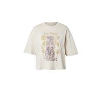 GUESS Camiseta marrón claro / amarillo claro / gris claro XL marrón claro / amarillo claro / gris claro