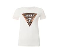 GUESS Camiseta marrón / cobre / negro / blanco M marrón / cobre / negro / blanco