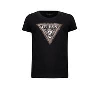 GUESS Camiseta marrón / negro XS marrón / negro
