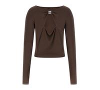 GUESS Camiseta 'MILENA' marrón oscuro XL marrón oscuro