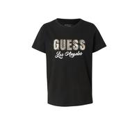 GUESS Camiseta moca / negro / blanco L EUR