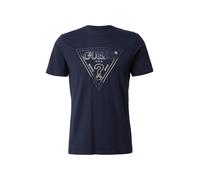 GUESS Camiseta navy / blanco XL navy / blanco