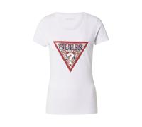 GUESS Camiseta navy / chocolate / rojo oscuro / blanco M EUR