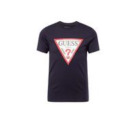 GUESS Camiseta navy / rojo / blanco S navy / rojo / blanco