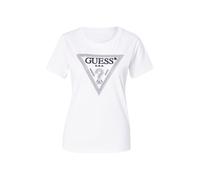GUESS Camiseta negro / plata / blanco S negro / plata / blanco