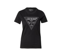 GUESS Camiseta negro / plata / blanco XS negro / plata / blanco