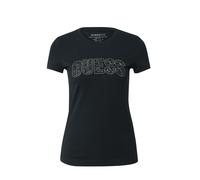 GUESS Camiseta negro / plata XL negro / plata