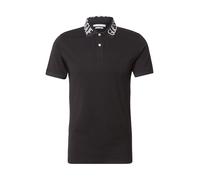 GUESS Camiseta 'NOLAN' negro / blanco S negro / blanco