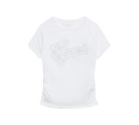 GUESS Camiseta plata / blanco 164 plata / blanco