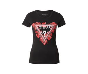 GUESS Camiseta púrpura / melón / negro / blanco S púrpura / melón / negro / blanco