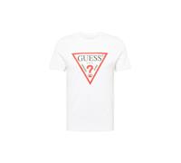 GUESS Camiseta rojo / negro / blanco M rojo / negro / blanco