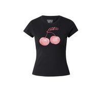 GUESS Camiseta rosa / rosa claro / negro, Talla L