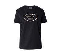 GUESS Camiseta 'ROSALBA' beige / negro L beige / negro