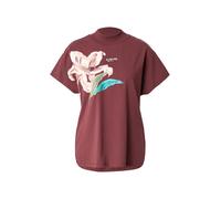 GUESS Camiseta 'SL MOCK' esmeralda / altrosa / rojo vino M esmeralda / altrosa / rojo vino