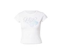 GUESS Camiseta 'STRAWBERRY' azul pastel / blanco L azul pastel / blanco