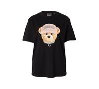 GUESS Camiseta 'TEDDY BEAR HAT' beige / gris / altrosa / negro XS beige / gris / altrosa / negro