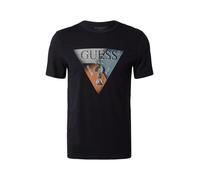 GUESS Camiseta turquesa / naranja oscuro / negro / offwhite M EUR