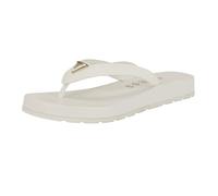 GUESS Candry, Chanclas Mujer, Blanco 140, 36.5 EU