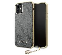 Guess Capa Guhcn61gf4ggr iPhone 11 Cinzento/Cinzento Hard 4G