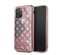 Guess Carcasa Apple iPhone 11 Pro PC+TPU Glitter Rosa Dorado
