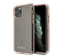 Guess Carcasa Brillante GUHCN58PCGLPI para iPhone 11 Pro, Color Rosa