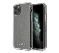 Guess carcasa brillante guhcn58pcglsi para iphone 11 pro, color platea