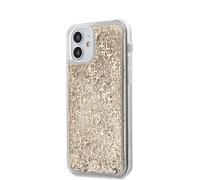Funda Guess 4G Liquid Glitter Gold - iPhone 12 Mini