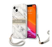 Carcasa COOL para iPhone 13 mini Licencia Guess Mármol + Colgante
