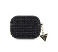 Guess Carcasa para Auriculares Diamante con Encanto, Negro