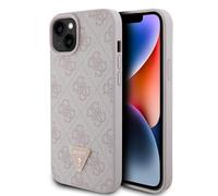 Guess - Carcasa trasera para iPhone 15 Plus, 4G, diseño de brillantes, color rosa