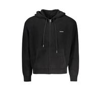 Guess - Cárdigan Largo Amnic con Capucha - Sweatshirts & Hoodies - Hombre - Negro - M -