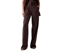 Guess- Carla Wide Trousers- Trousers- Mujer- Marrón- S- Carla Wide Trousers