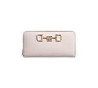 GUESS Cartera de mujer Janie SLG, Stone, piel sintética, 20,5 x 10 x 2,7 cm, con cremallera, 12 compartimentos para tarjetas, monedero, asa de muñeca extraíble