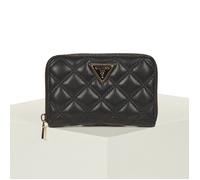 Guess Cartera GIULLY MEDIUM ZIP AROUND in Negro Unique