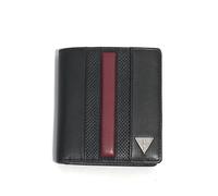GUESS Cartera hombre Torino Bifold de piel negra Talla única