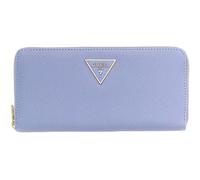 Guess Cartera Laurel II Large Zip Around Wallet Grey Blue Gris cadete