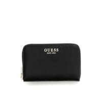 Guess - Cartera Mediana con Cremallera Laurel II, Negra, Talla única, Cartera Laurel Mediana con Cremallera