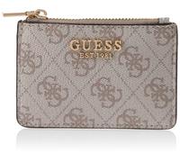 GUESS Cartera Mujer Art SWSG74 59505, Logo de Color Gris Oscuro, Talla única