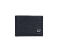 GUESS Cartera para hombre con tarjetero de piel SMMIPRLEA92, azul oscuro, Taglia Unica