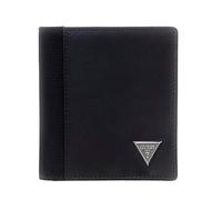 GUESS Berna - Cartera de piel para hombre, 9 x 10,5 x 2,5 cm, protección RFID, 5 compartimentos para tarjetas