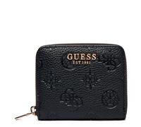 GUESS Monedero Cresidia II SLG Zip Around Wallet Black Negro
