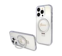 Guess Case Script Logo Para Magsafe Transparente - iPhone 15 Pro Max