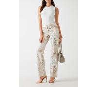 GUESS Cecil Straight Denim Snow Lynx Talla: W25L34 | Pantalones Rectos Outlet | Mujer | Azul