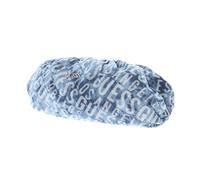 Guess central city, bolsa clutch textil de poliéster denim azul, 37 x